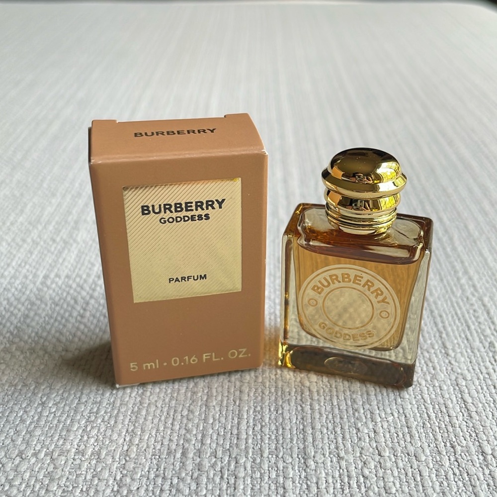 Burberry goddess miniature fragrance 5ml